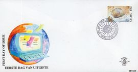Aruba AR E96 2001 U.P.U. FDC zonder adres