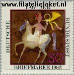 Bundesrepublik BRD 1192#  1983 Dag van de Postzegel  Postfris