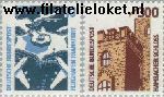 Bundesrepublik BRD 1347#1348  1988 Bezienswaardigheden  Postfris