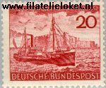 Bundesrepublik BRD 152#  1952 Helgoland  Postfris
