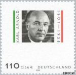 Bundesrepublik BRD 2173#  2001 Arnold, Katl  Postfris