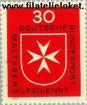 Bundesrepublik BRD 600#  1969 Maltheser Hulpdienst  Postfris