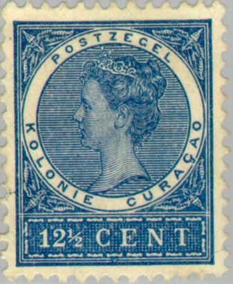 Curaçao CU -36 1903 Type 'Veth' 12½ Gebruikt