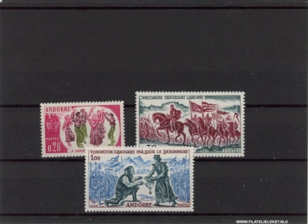 Frans Andorra ANF1963 Complete jaargang Frans Andorra 1963 Postfris