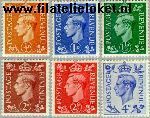 Groot-Brittannië grb 246#249  1951 George George VI  Postfris