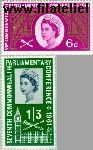 Groot-Brittannië grb 349#350  1961 British Commonwealth- Conferentie  Postfris