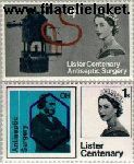 Groot-Brittannië grb 390#391  1965 Lister, Lord Joseph  Postfris