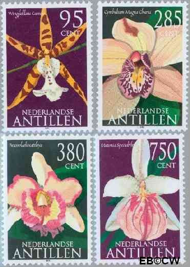 Ned. Antillen NA 1402#1405 ** Flora Postfris