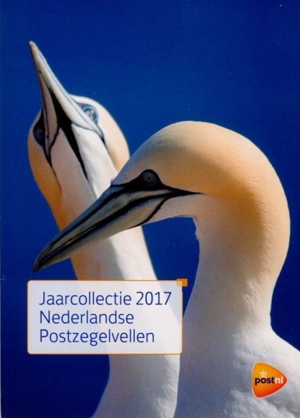 Nederland JCV2017 2017 Jaarcollectie PostNL Velletjes Postfris
