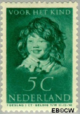 Nederland NL 0303 1937 Kinderportret Frans Hals Gebruikt 5+3