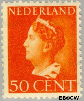 Nederland NL 0344 1946 Wilhelmina- Type 'Konijnenburg' Gebruikt 50