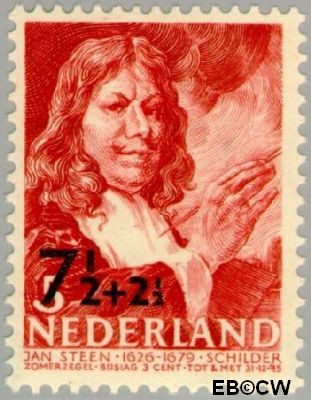 Nederland NL 0354 1940 Bekende personen Gebruikt 7½+2½#5