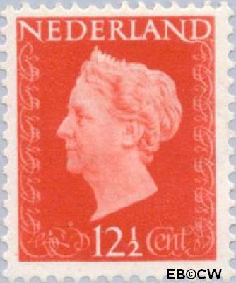 Nederland NL 0479 1947 Koningin Wilhelmina- Type 'Hartz' Ongebruikt 12½