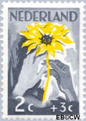 Nederland NL 0538 1949 Zonnebloem Ongebruikt 2+3