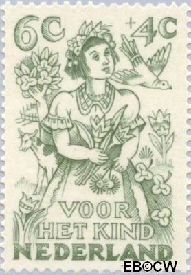 Nederland NL 0546 1949 Jaargetijden Ongebruikt 6+4