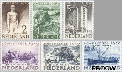 Nederland NL 0550#555 1950 Wederopbouw Ongebruikt