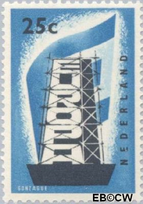 Nederland NL 0682 1956 Europa in de stijgers Ongebruikt 25