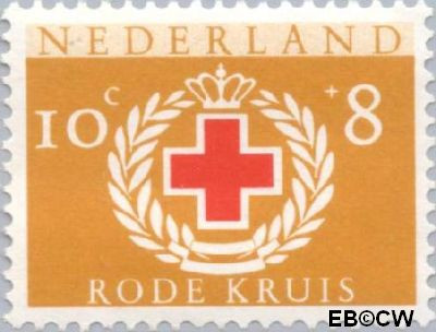 Nederland NL 0698 1957 Rode Kruis Ongebruikt 10+8