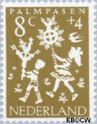 Nederland NL 0761 1961 Feesten Postfris 8+4