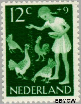 Nederland NL 0782 1962 Kinderactiviteiten Gebruikt 12+9