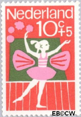 Nederland NL 0831 1964 Hobby's Gebruikt 10+5