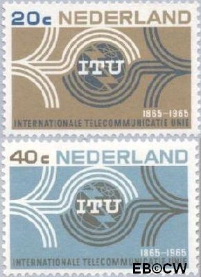 Nederland NL 0840#841 1965 I.T.U. Postfris