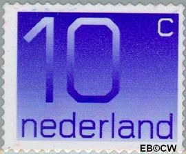 Nederland NL 1109b 2001 Cijfer type 'Crouwel' Gebruikt 10