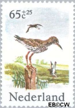Nederland NL 1303 1984 Weidevogels Gebruikt 65+25