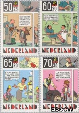 Nederland NL 1316#1319 1984 Striptekeningen Postfris