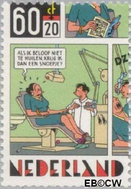 Nederland NL 1317 1984 Striptekeningen Gebruikt 60+20