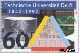 Nederland NL 1515 1992 Technische Universiteit Delft Postfris 60