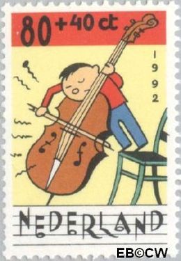 Nederland NL 1540 1992 Muziek maken Postfris 80+40