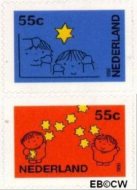 Nederland NL 1662#1663 1995 Gereduceerd tarief Postfris