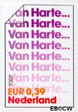 Nederland NL 2057 2002 Felicitatie- zegels Gebruikt 39