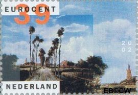 Nederland NL 2092 2002 Kunst- Landschappen Gebruikt 39