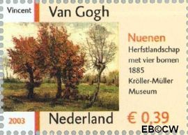 Nederland NL 2142 2003 Vincent van Gogh Postfris 39