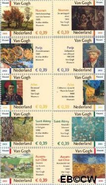 Nederland NL 2142#2151 2003 Vincent van Gogh Postfris
