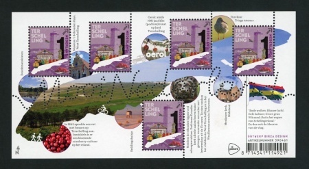 Nederland NL 3737 2019 Mooi Nederland- Terschelling Postfris