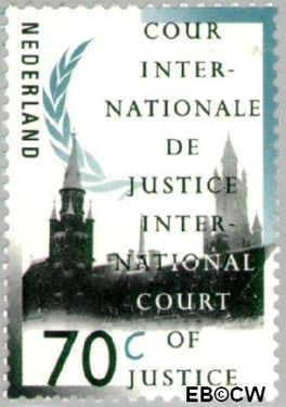Nederland NL D51 1989 Cour Internationale de Justice Gebruikt 70