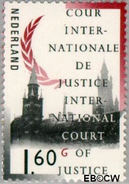 Nederland NL D56 1989 Cour Internationale de Justice Postfris 160