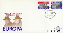 Nederland NL E187 1980 C.E.P.T.- Bekende personen FDC zonder adres