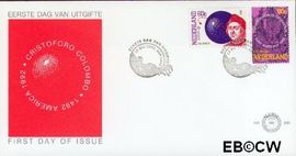 Nederland NL E295 1992 C.E.P.T.- Ontdekking Amerika FDC zonder adres