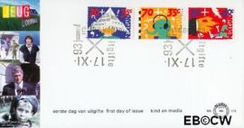 Nederland NL E315 1993 Kind en media FDC zonder adres