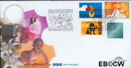 Nederland NL E450 2002 Levensloop FDC zonder adres