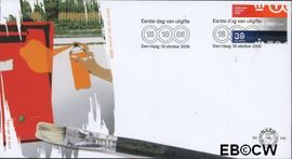 Nederland NL E538 2006 TNT post FDC zonder adres