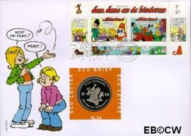Nederland NL ECU034 1998 Strippostzegels Jan Jans Postfris