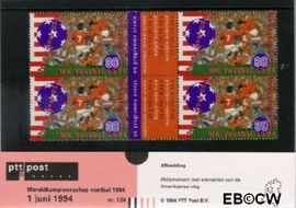 Nederland NL M124 1994 WK Voetbal- U.S.A. Postfris