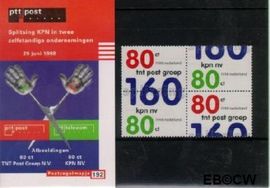 Nederland NL M192 1998 Splitsing tnt postgroep-kpn nv Postfris