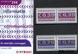Nederland NL M256 2002 Zakenzegels Postfris
