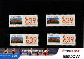 Nederland NL M299 2004 Bedrijfspostzegel met tab Postfris